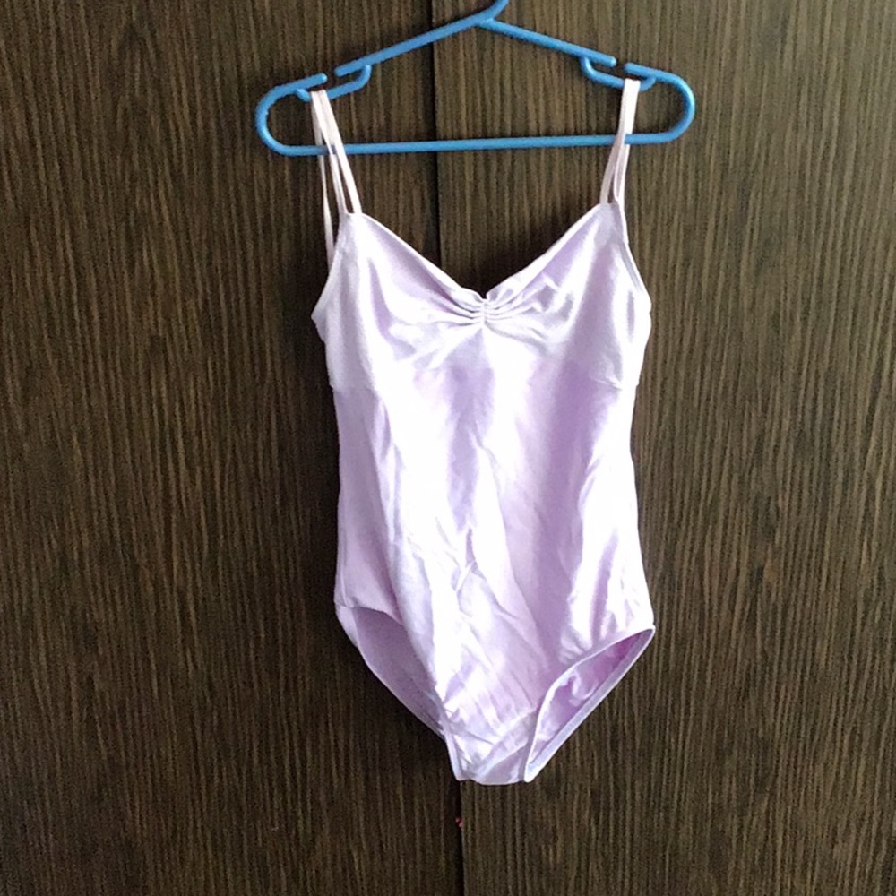 Purple body suite with double straps!!